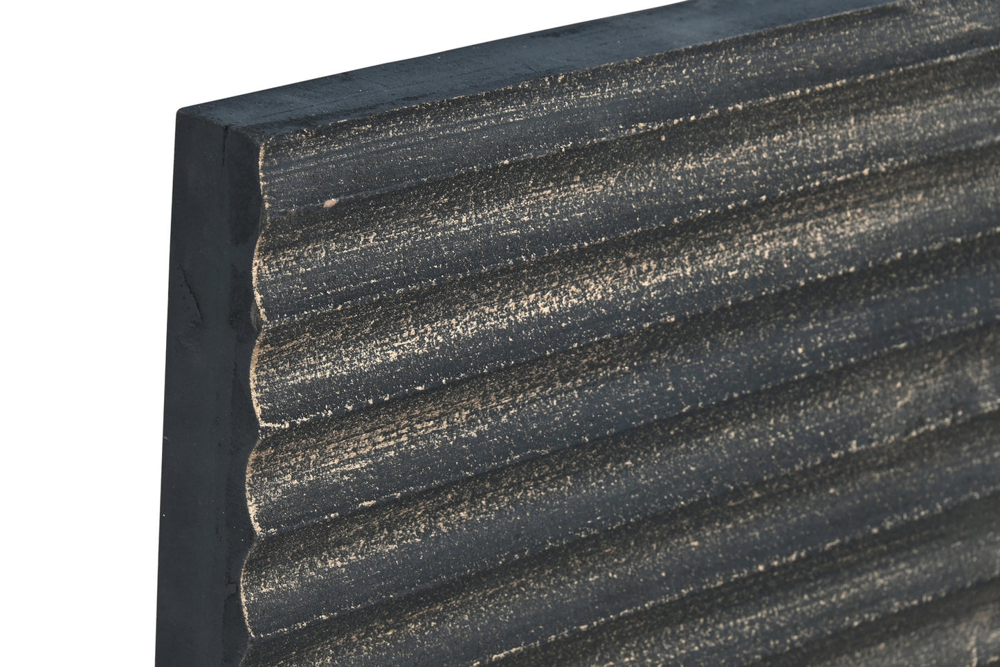DECORACION PARED MDF 91X3X91 MODERNO 3D NEGRO