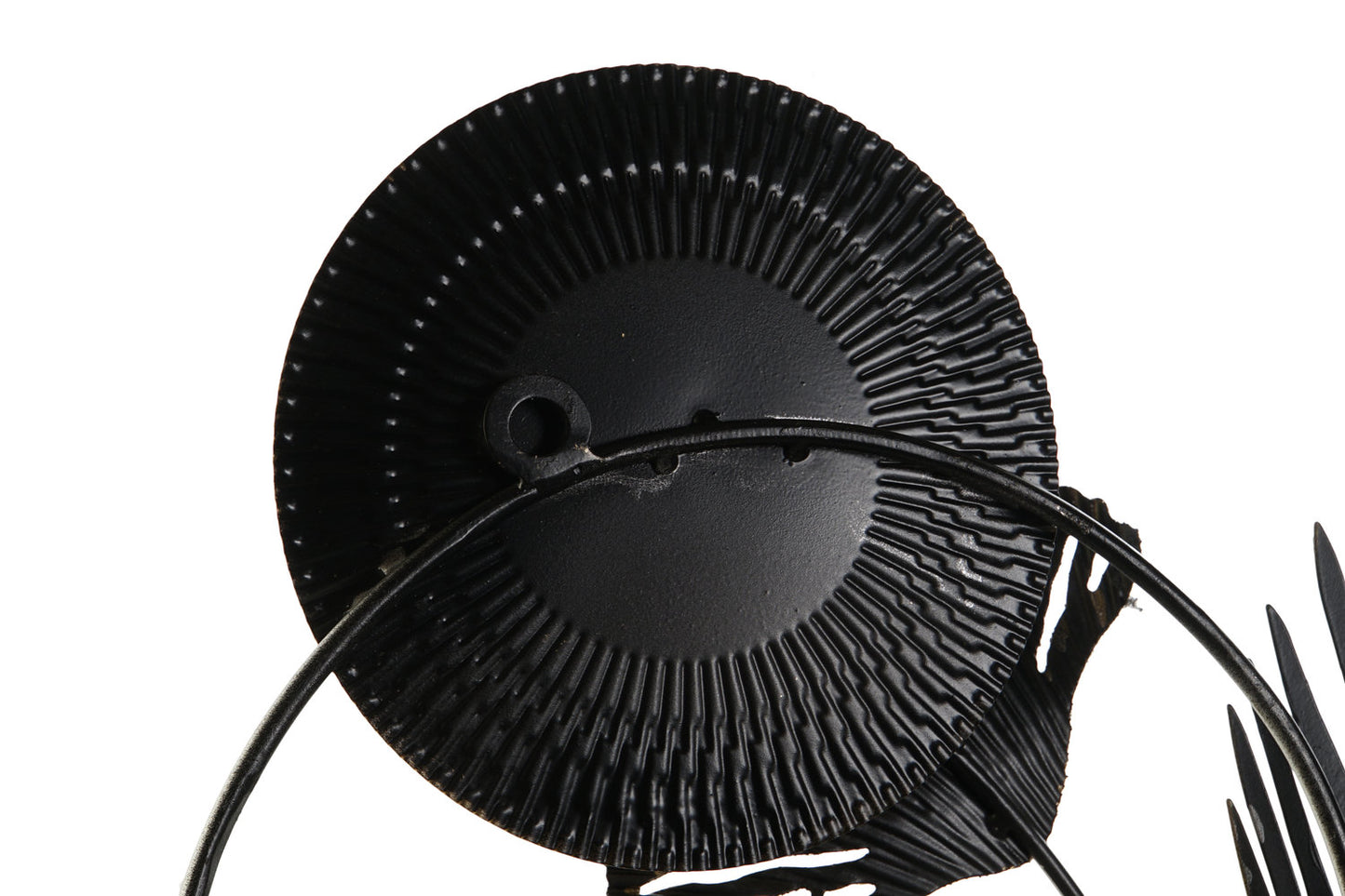 DECORACION PARED METAL 90X8:3X49 CIRCULOS DORADO