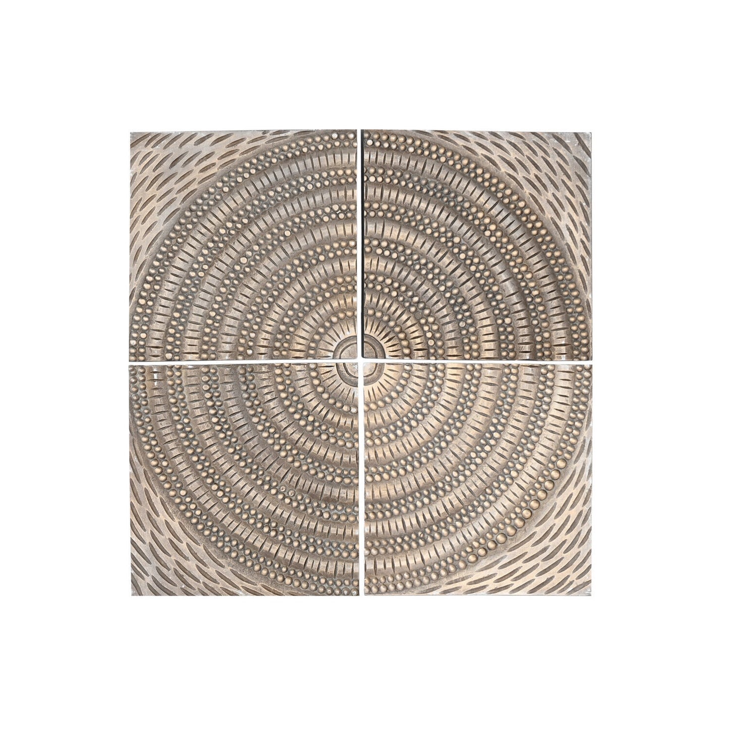 DECORACION PARED SET 4 MDF MANGO 80X3:5X80 CIRCULO