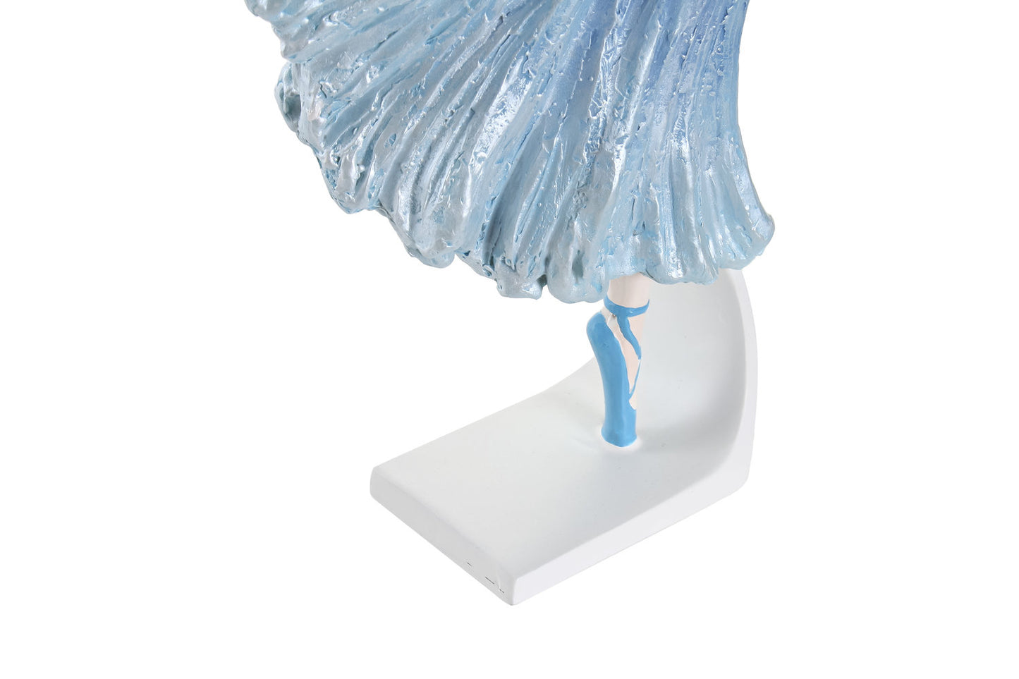 FIGURA RESINA 13X6X23 BAILARINA AZUL