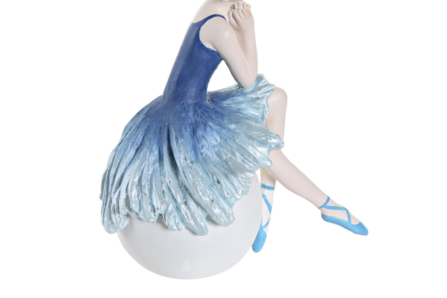 FIGURA RESINA 8:5X13X14:5 BAILARINA AZUL