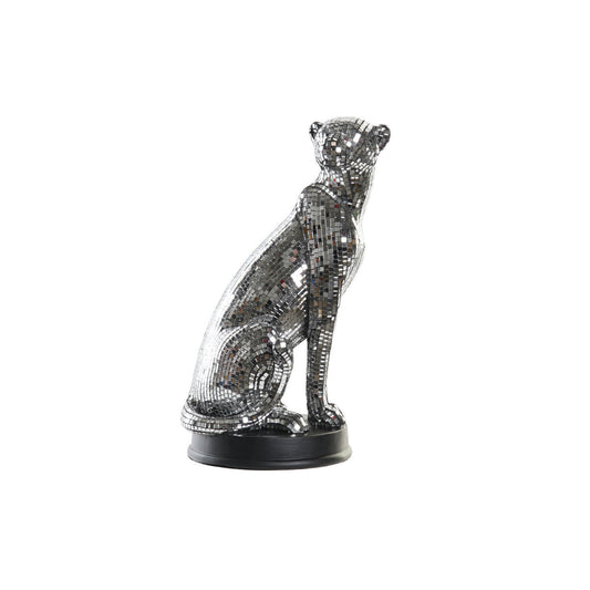 FIGURA RESINA 19:5X16X31:5 LEOPARDO ESPEJO
