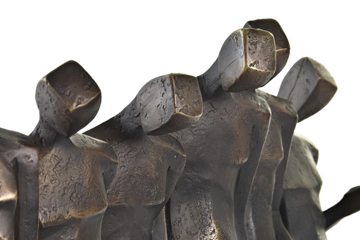 FIGURA RESINA 40X10:5X34:5 PERSONAS NEGRO