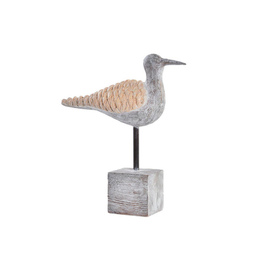 FIGURA RESINA 23X9X26:7 GAVIOTA GRIS