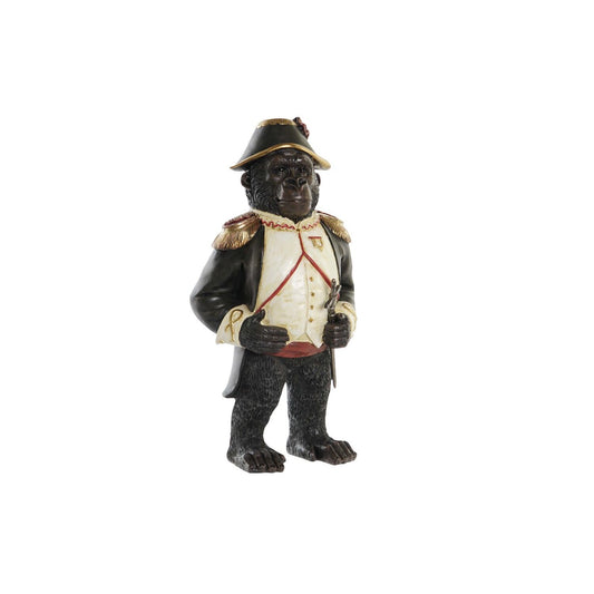 FIGURA RESINA 16:5X12X32 GORILA NAPOLEON NEGRO