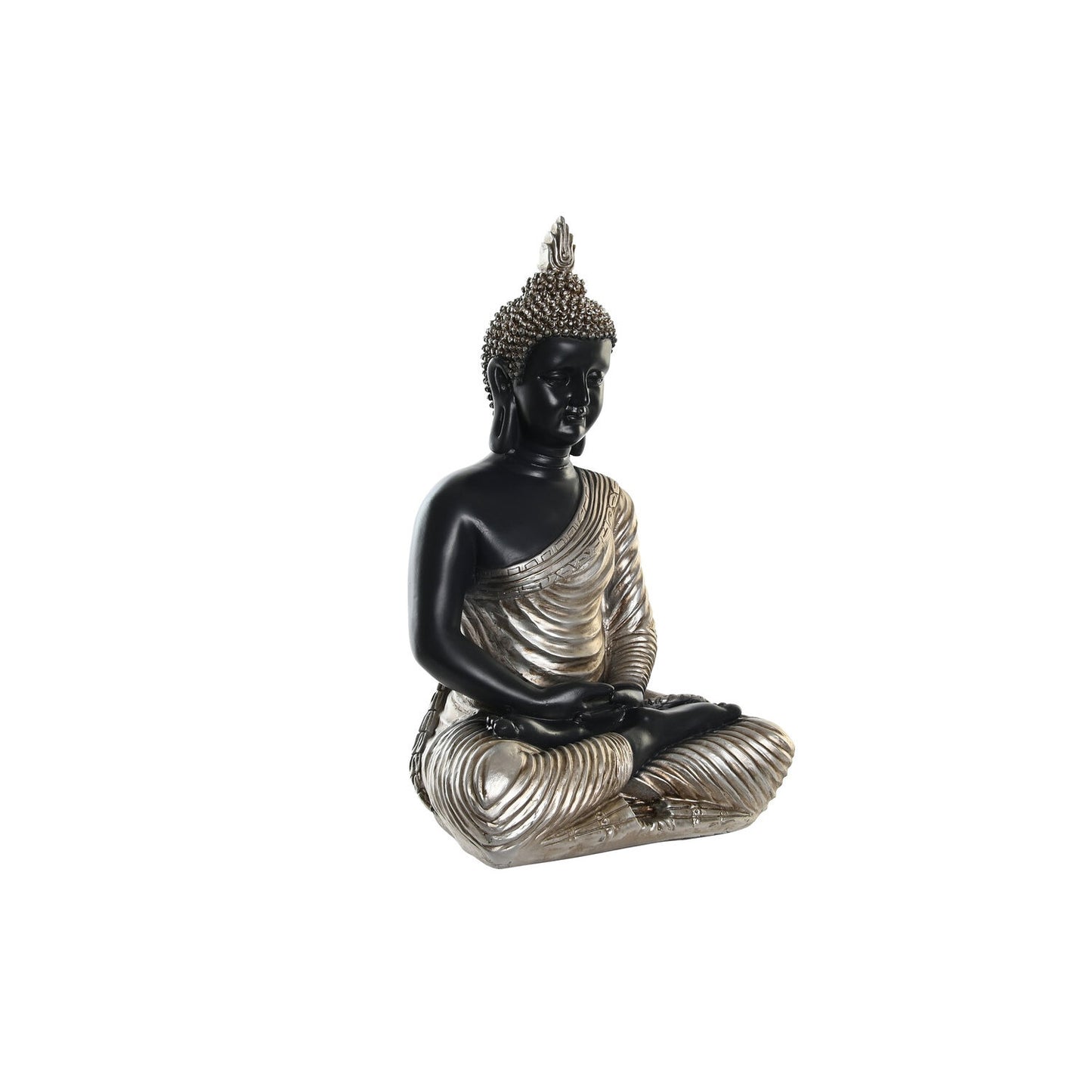 FIGURA RESINA 31X22X49 BUDA DORADO