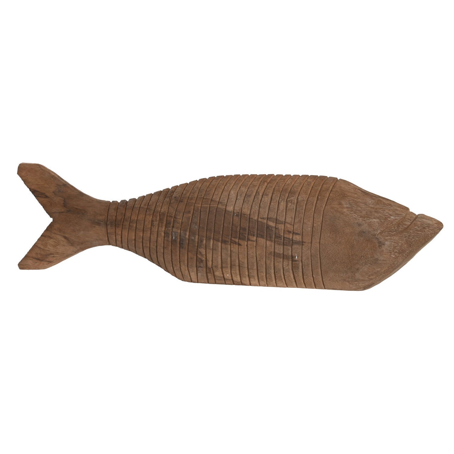 FIGURA MANGO 49X6X13 PEZ NATURAL MARRON