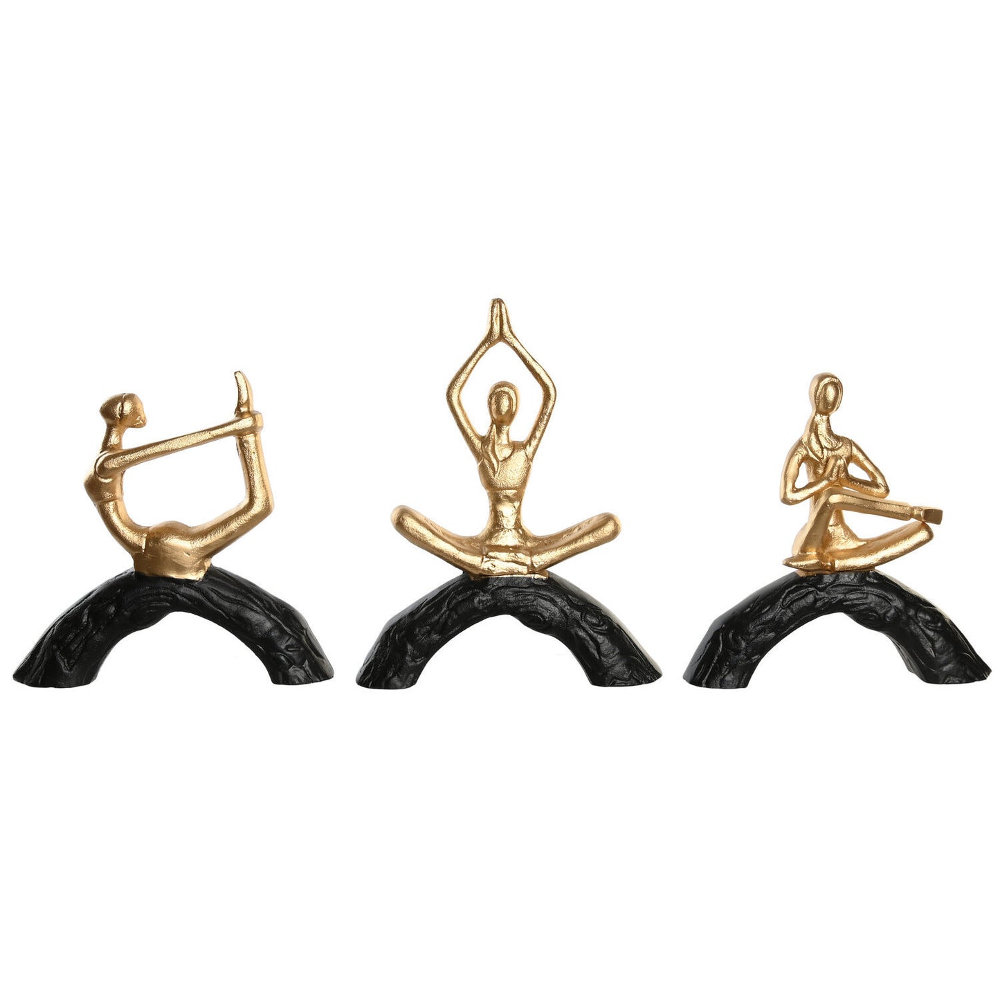 FIGURA ALUMINIO 28X7X35 YOGA 3 SURT.