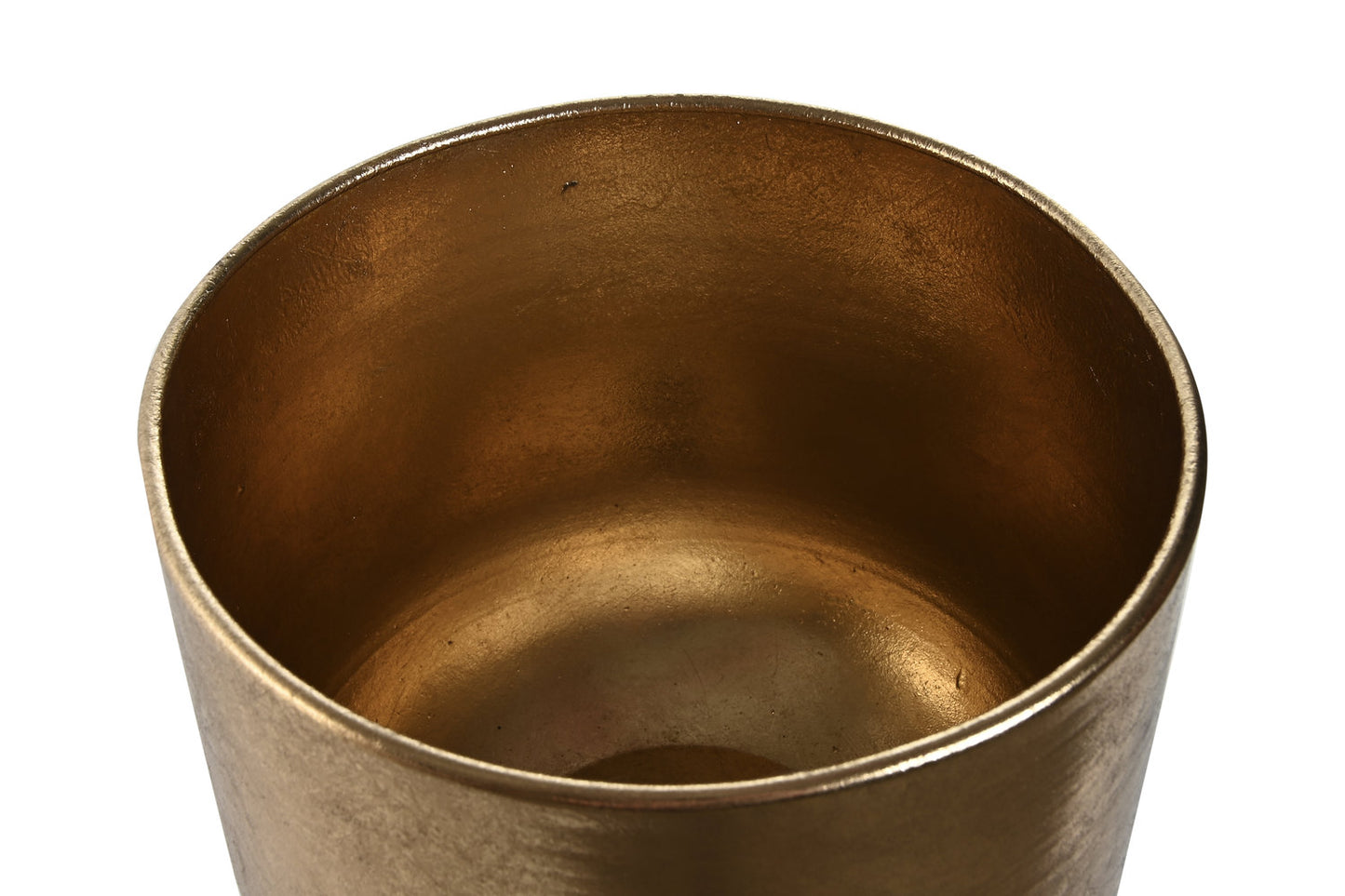 FIGURA RESINA 33X22X34:5 CUBITERA DORADO