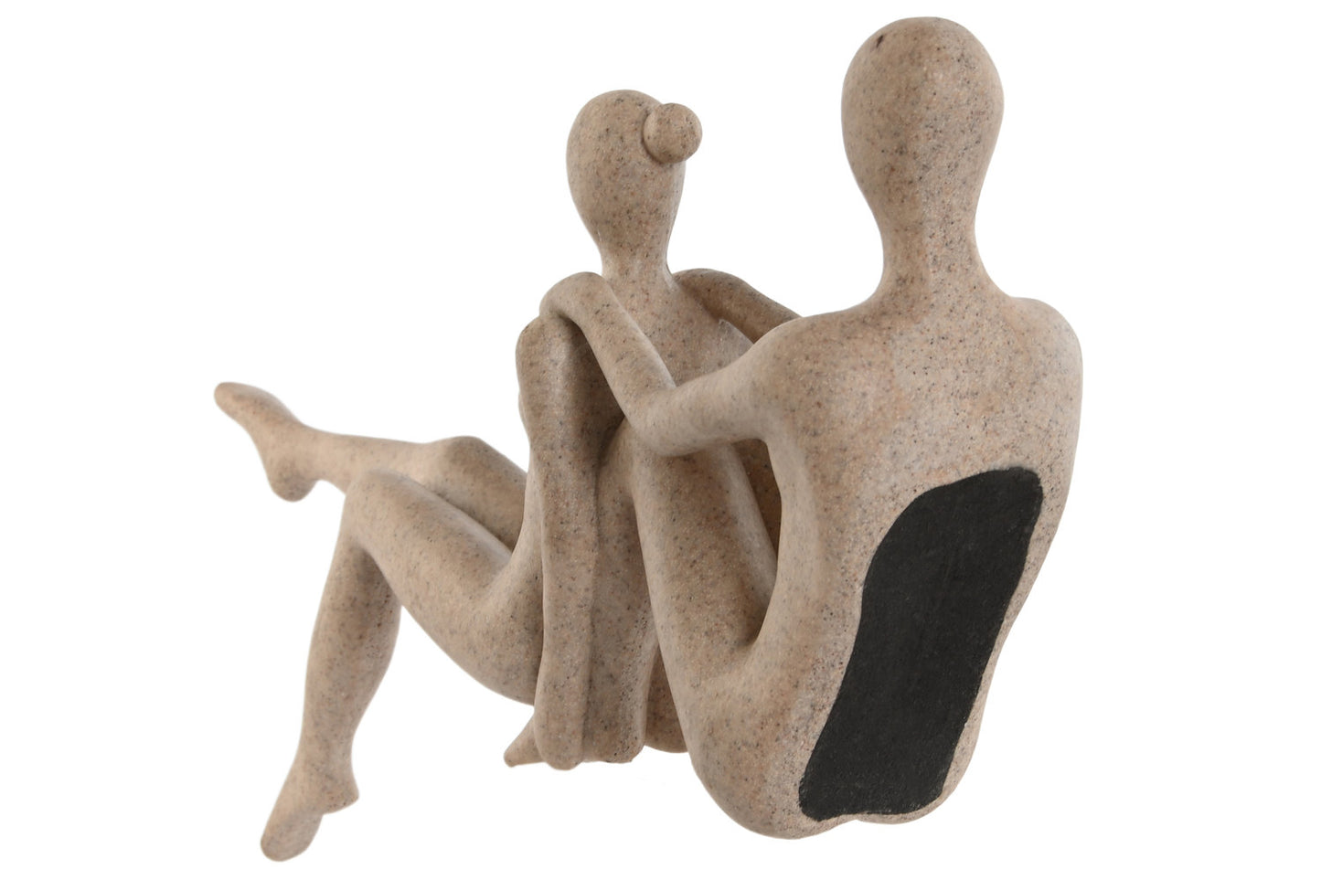 FIGURA RESINA 19:5X12:8X50 YOGA BEIGE