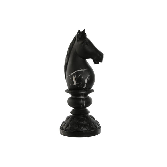 FIGURA RESINA 13X13X33 CABALLO NEGRO