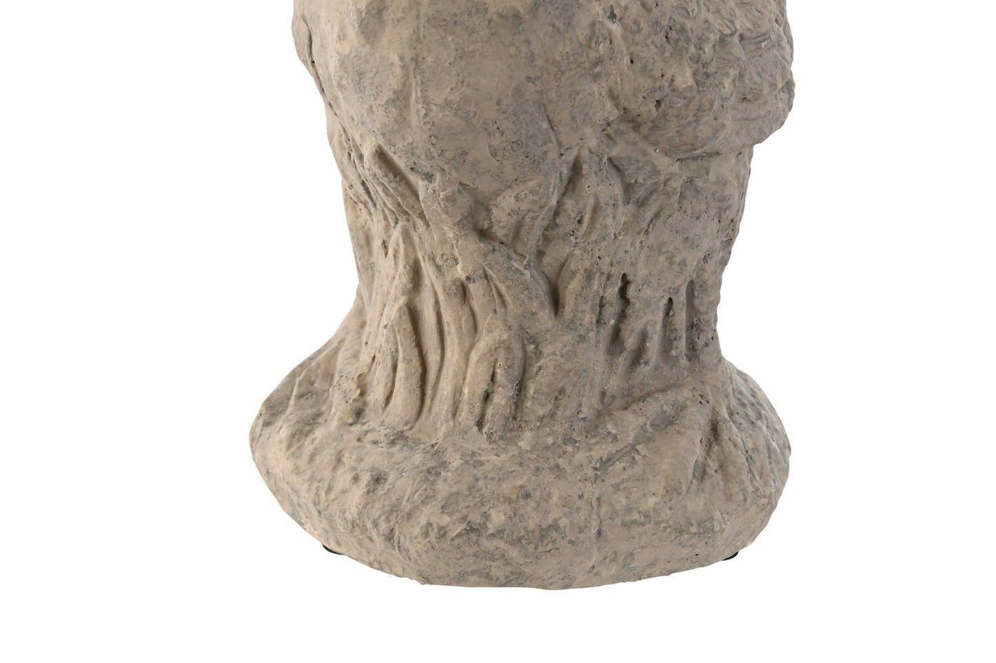 FIGURA CEMENTO 17X12X22 GALLINA DESGASTADO GRIS