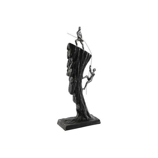 FIGURA RESINA 16X8X38 ROCA GRIS OSCURO