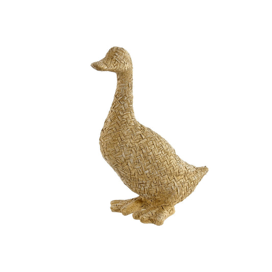 FIGURA RESINA 17X10X21 PATO BEIGE