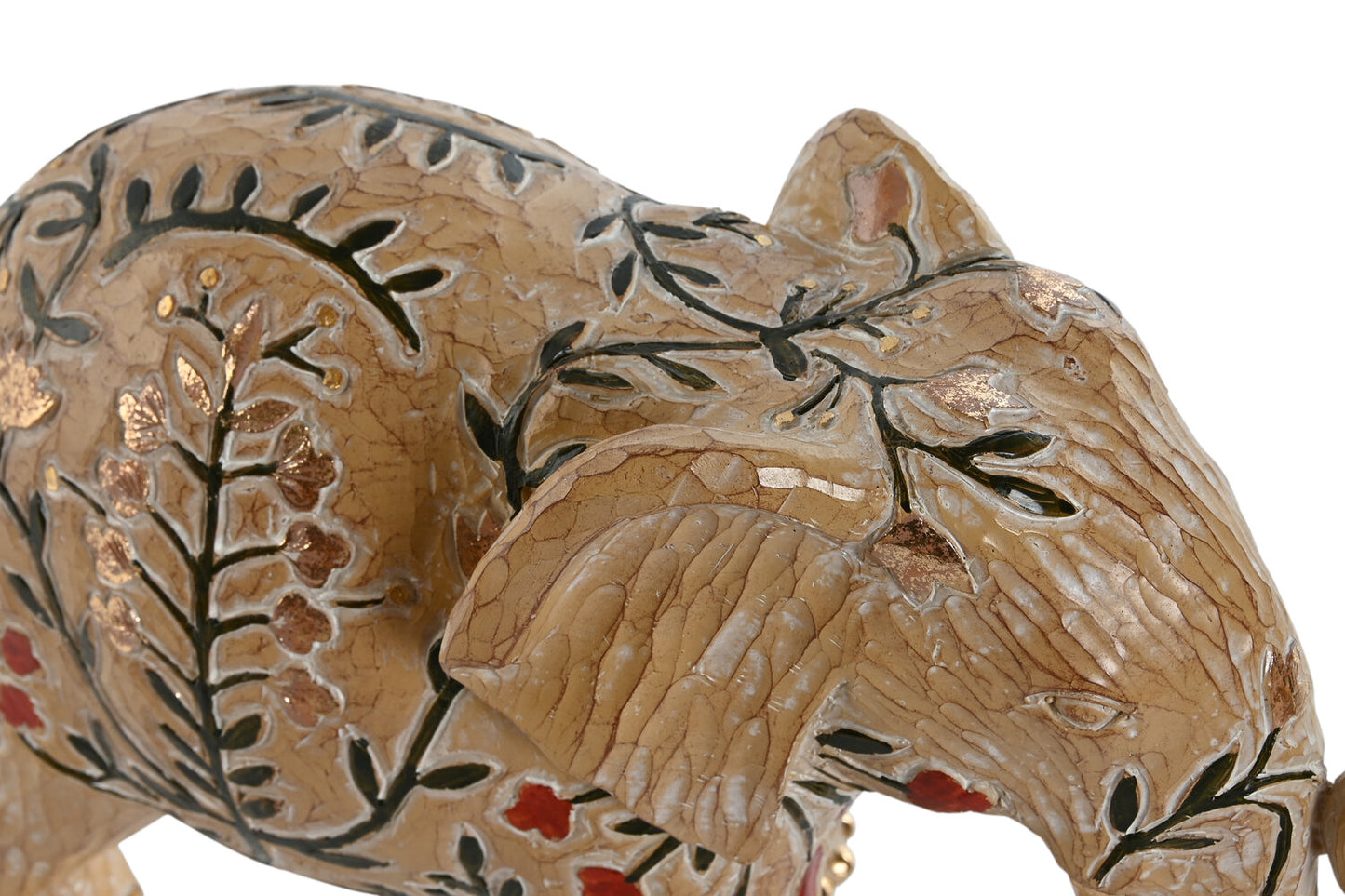 FIGURA RESINA 32:5X12:5X21 ELEFANTE MULTICOLOR