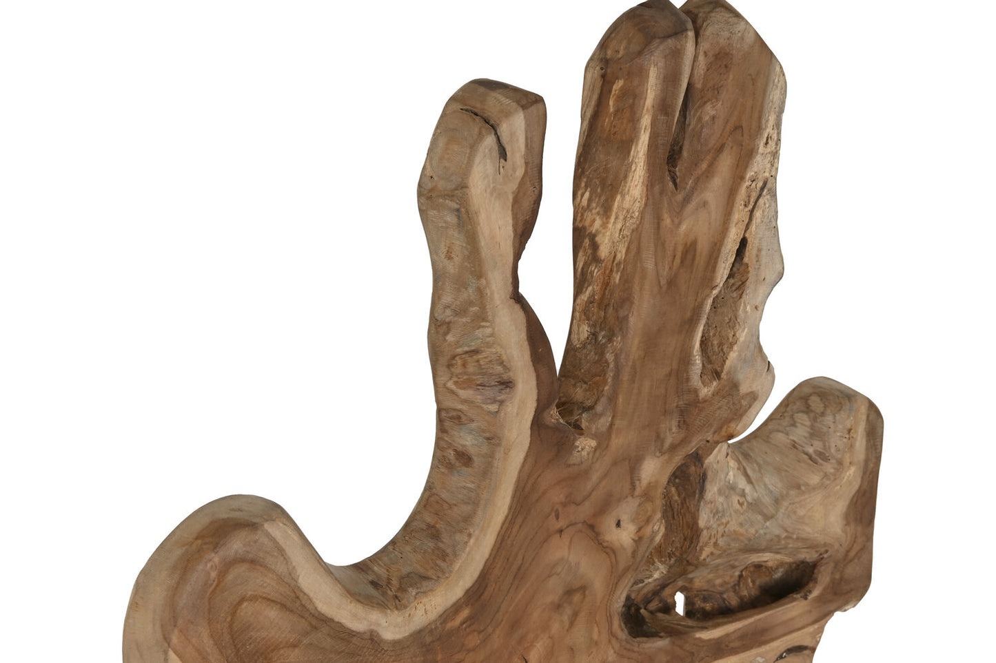 FIGURA TECA HIERRO 62X22X76:5 PIEZA UNICA