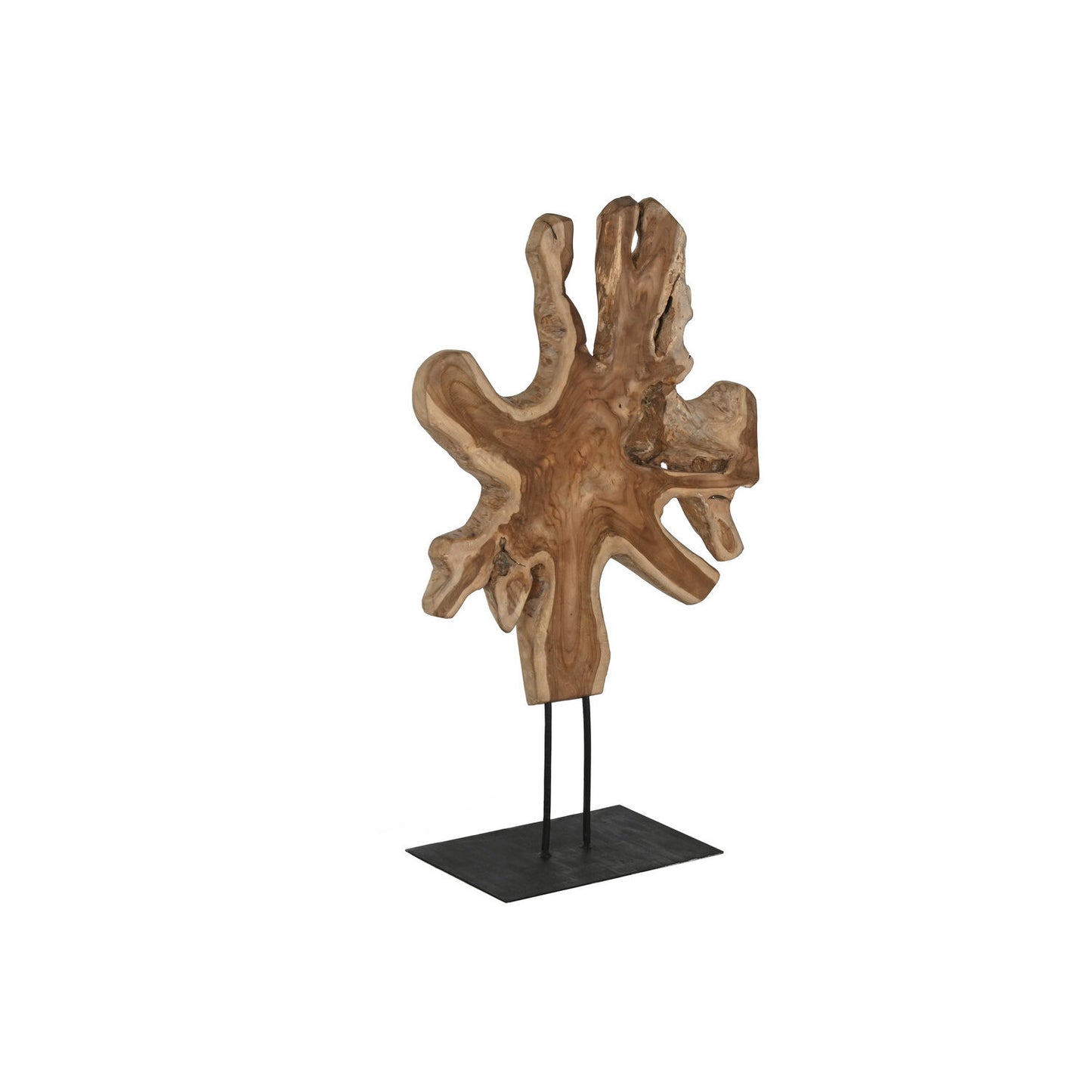 FIGURA TECA HIERRO 62X22X76:5 PIEZA UNICA