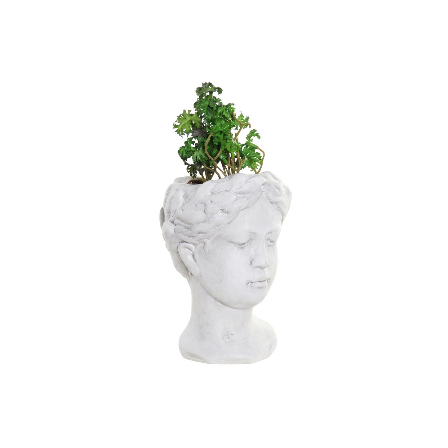 PLANTA TERRACOTA PVC 13:7X13:2X27:5 MUJER BLANCO