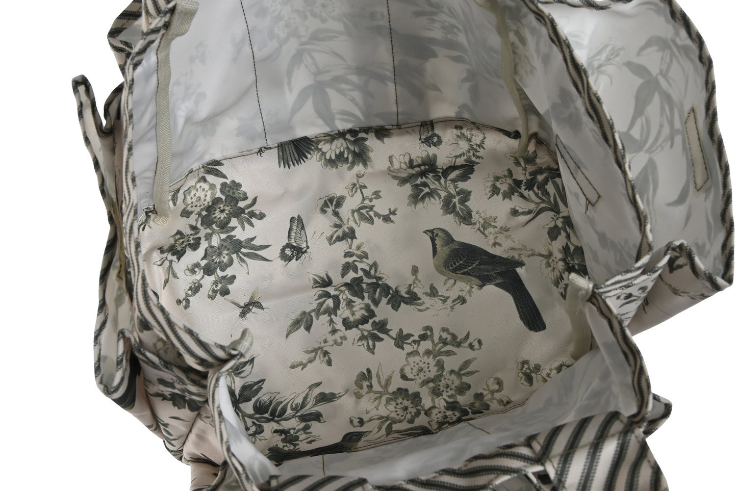 CESTA ALGODON 47X18X27 HOJAS CRUDO