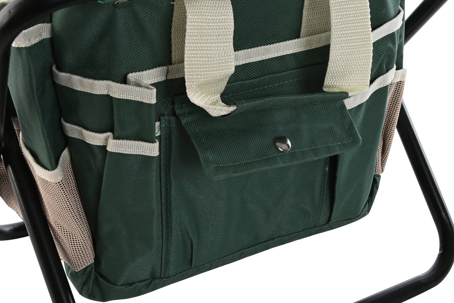 UTENSILIOS SET 8 ALUMINIO 45X45X45 CON TABURETE