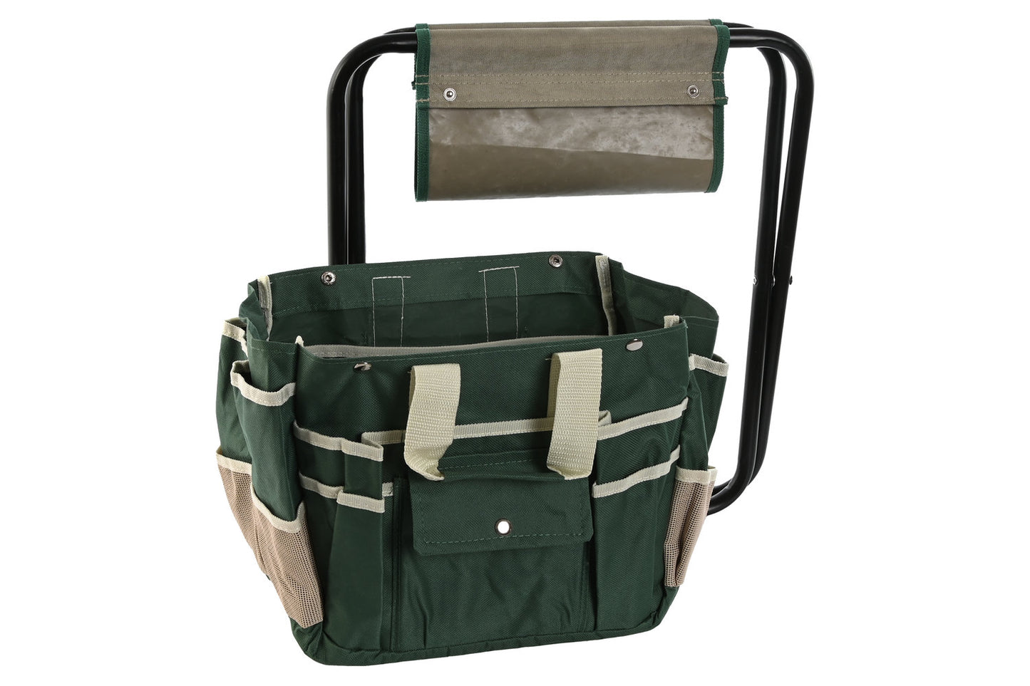 UTENSILIOS SET 8 ALUMINIO 45X45X45 CON TABURETE