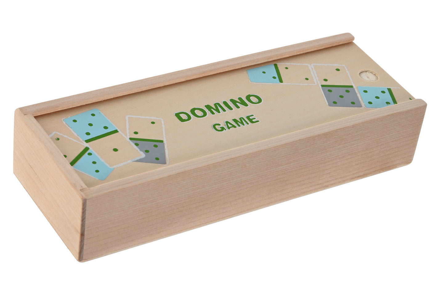 JUEGO DE MESA MADERA 19X6:5X4 DOMINO MULTICOLOR