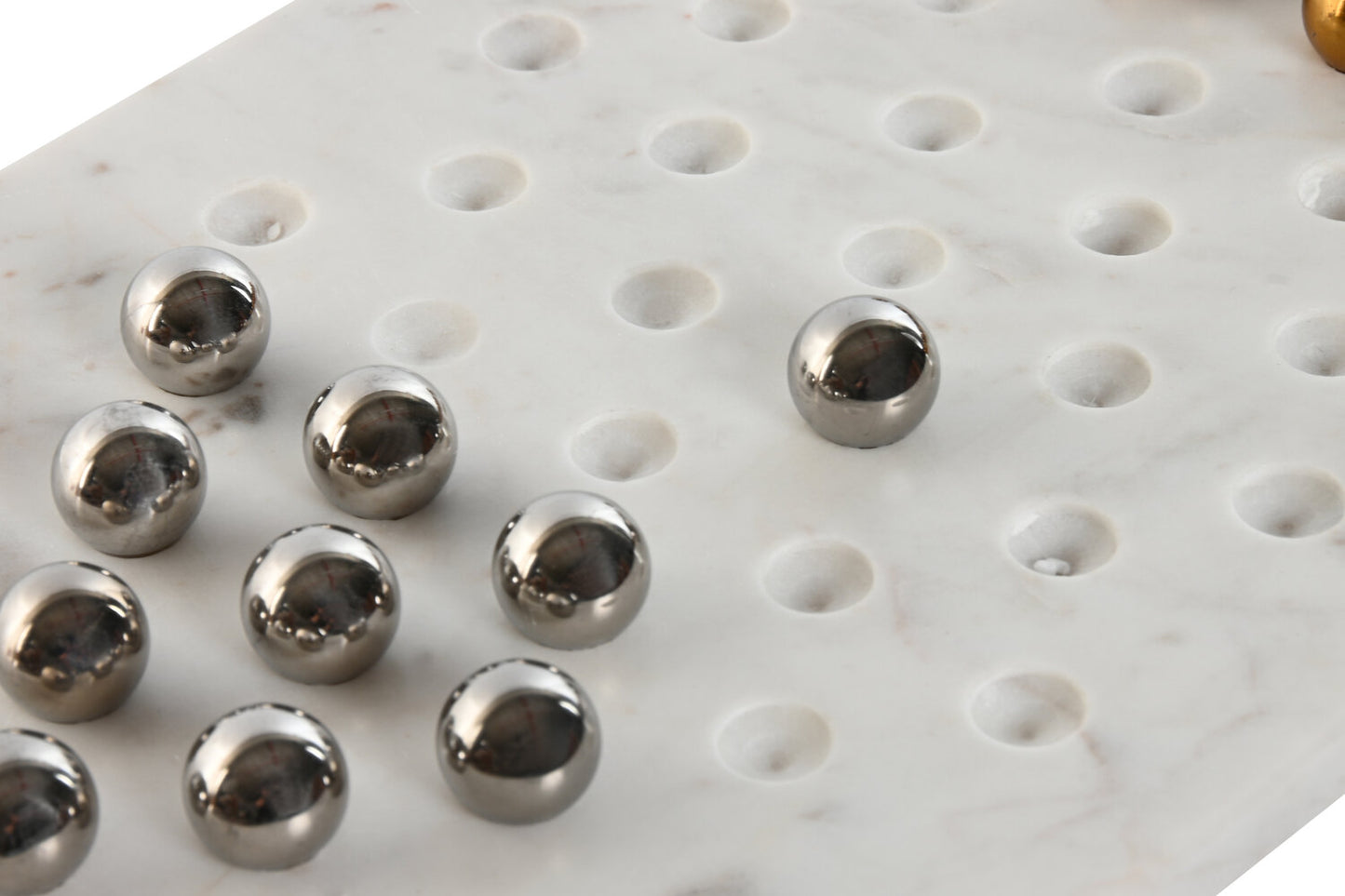 JUEGO PIEDRA INOX 35X20X2 SOLITARIO DORADO