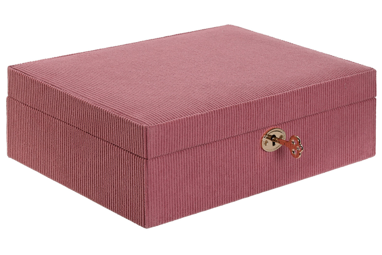 JOYERO POLIESTER 27X19X9 PANA MAGENTA