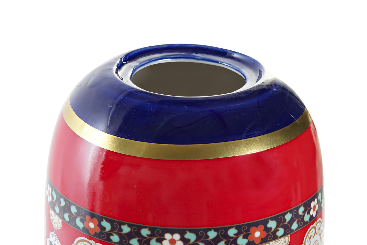 JARRON PORCELANA 18X18X42 MULTICOLOR