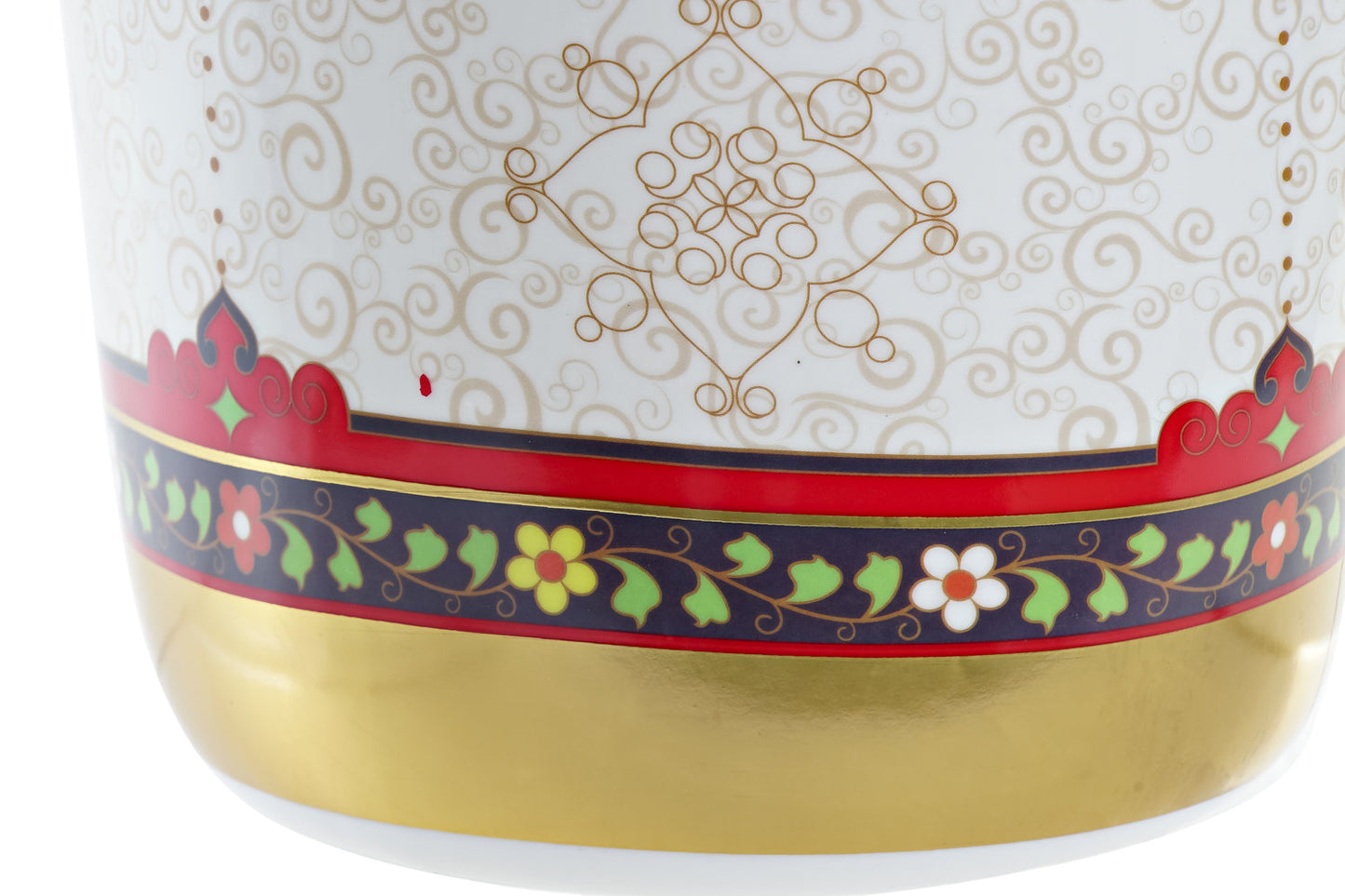 JARRON PORCELANA 18X18X42 MULTICOLOR