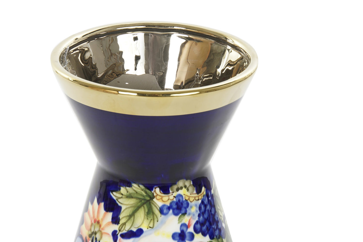 JARRON PORCELANA 19X19X36 CARA MULTICOLOR