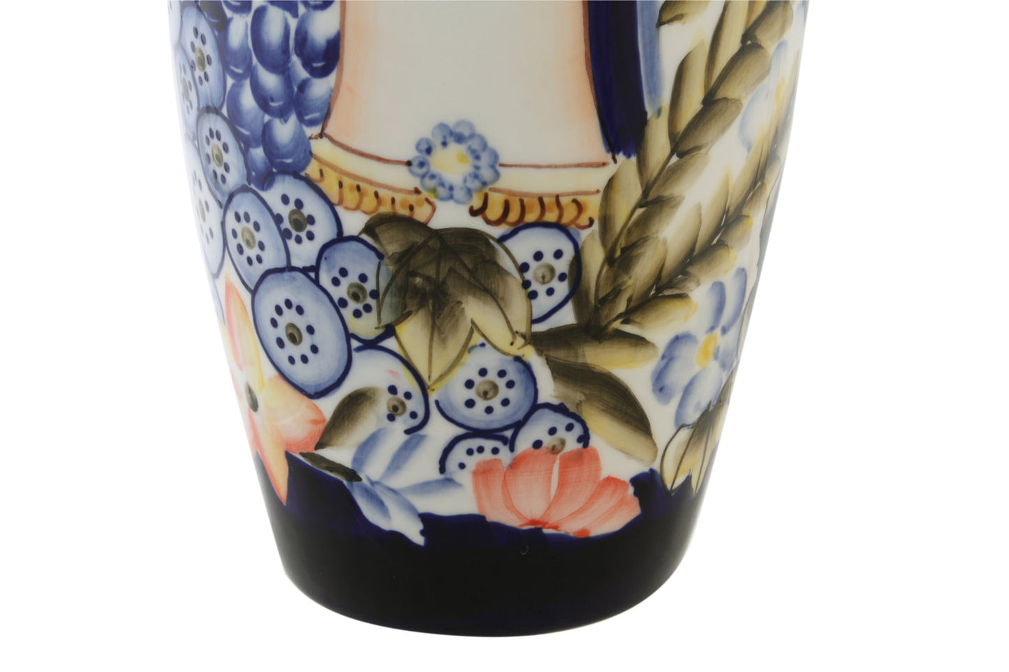 JARRON PORCELANA 14X14X39 CARA MULTICOLOR