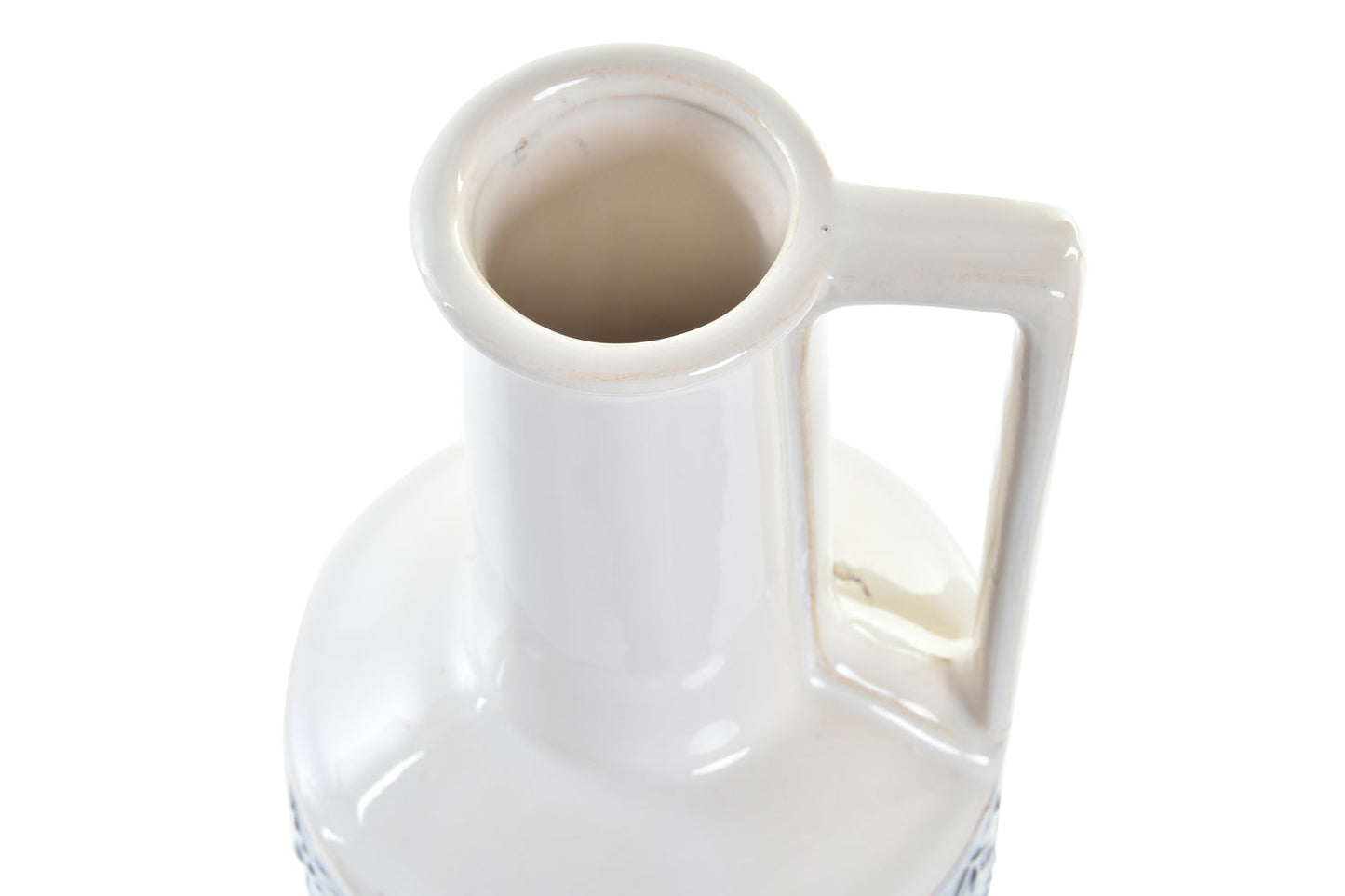 JARRON PORCELANA 14X14X30 BLANCO