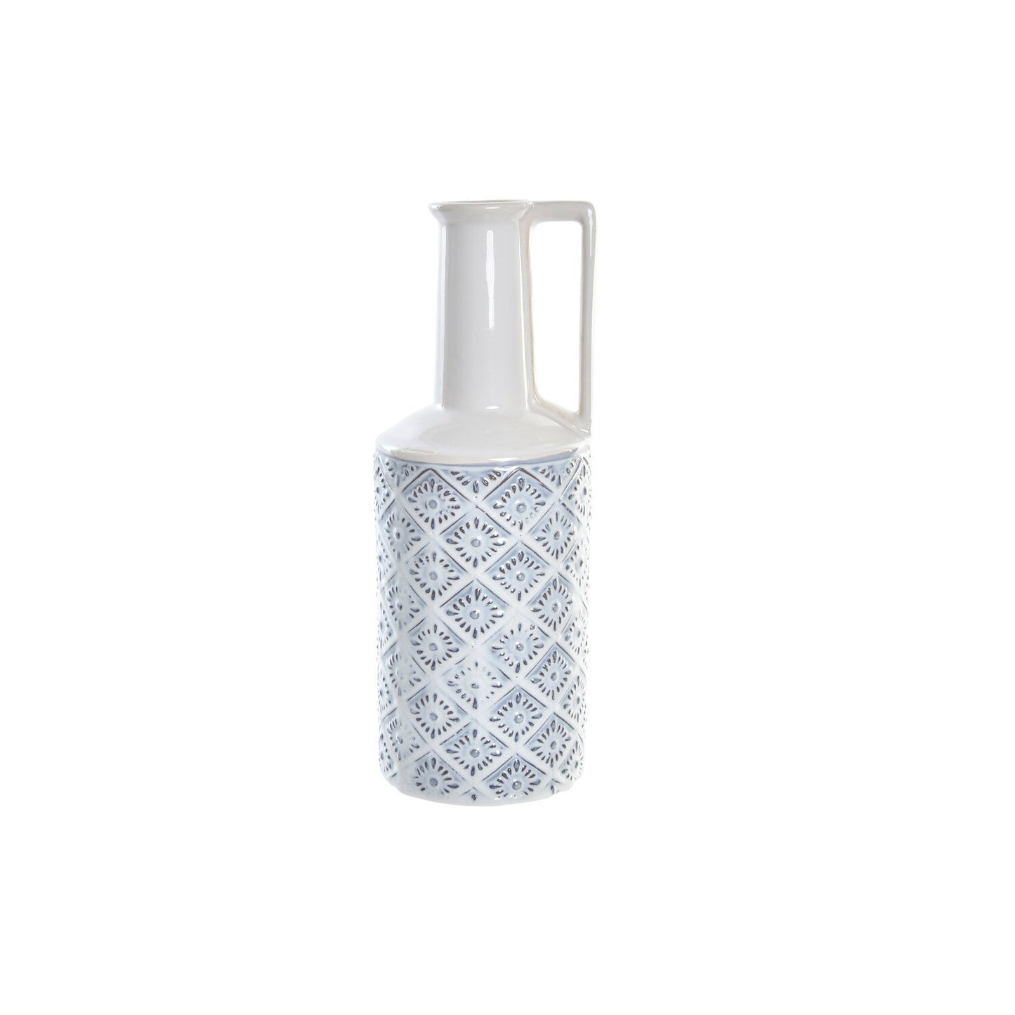 JARRON PORCELANA 14X14X30 BLANCO