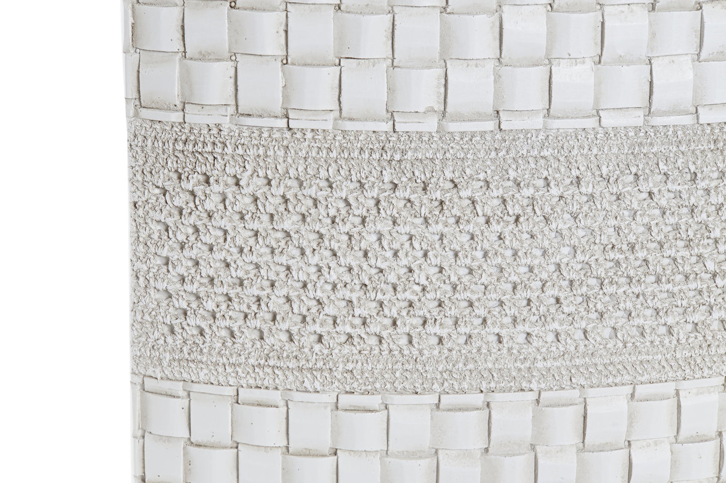 JARRON RESINA 30X10X45 BLANCO