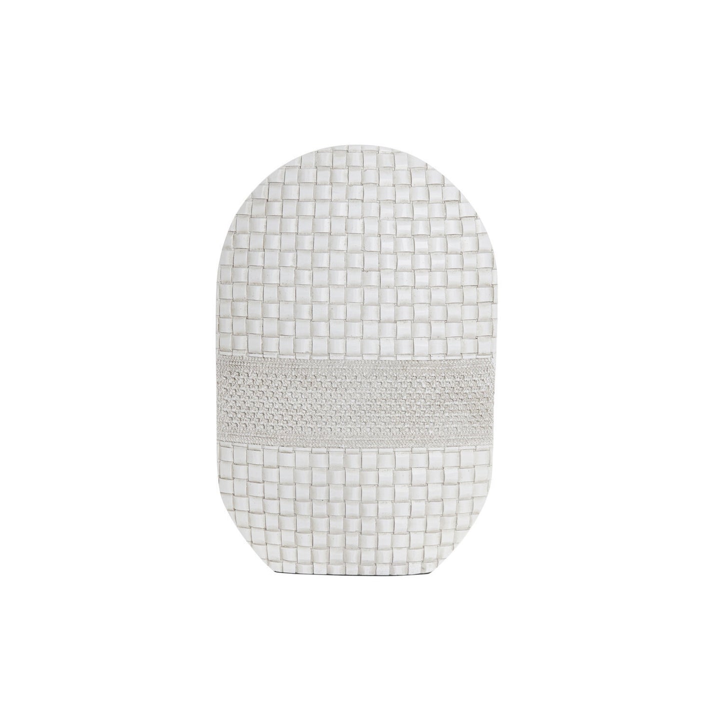 JARRON RESINA 30X10X45 BLANCO