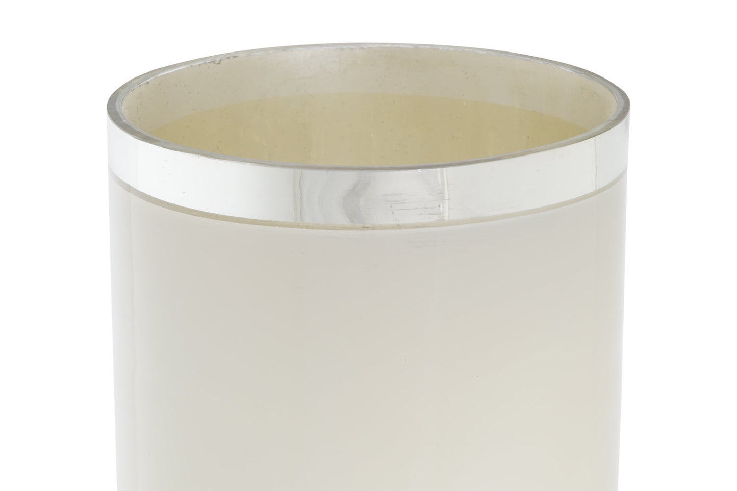 JARRON CRISTAL ALUMINIO 15X15X56 CHAMPAN