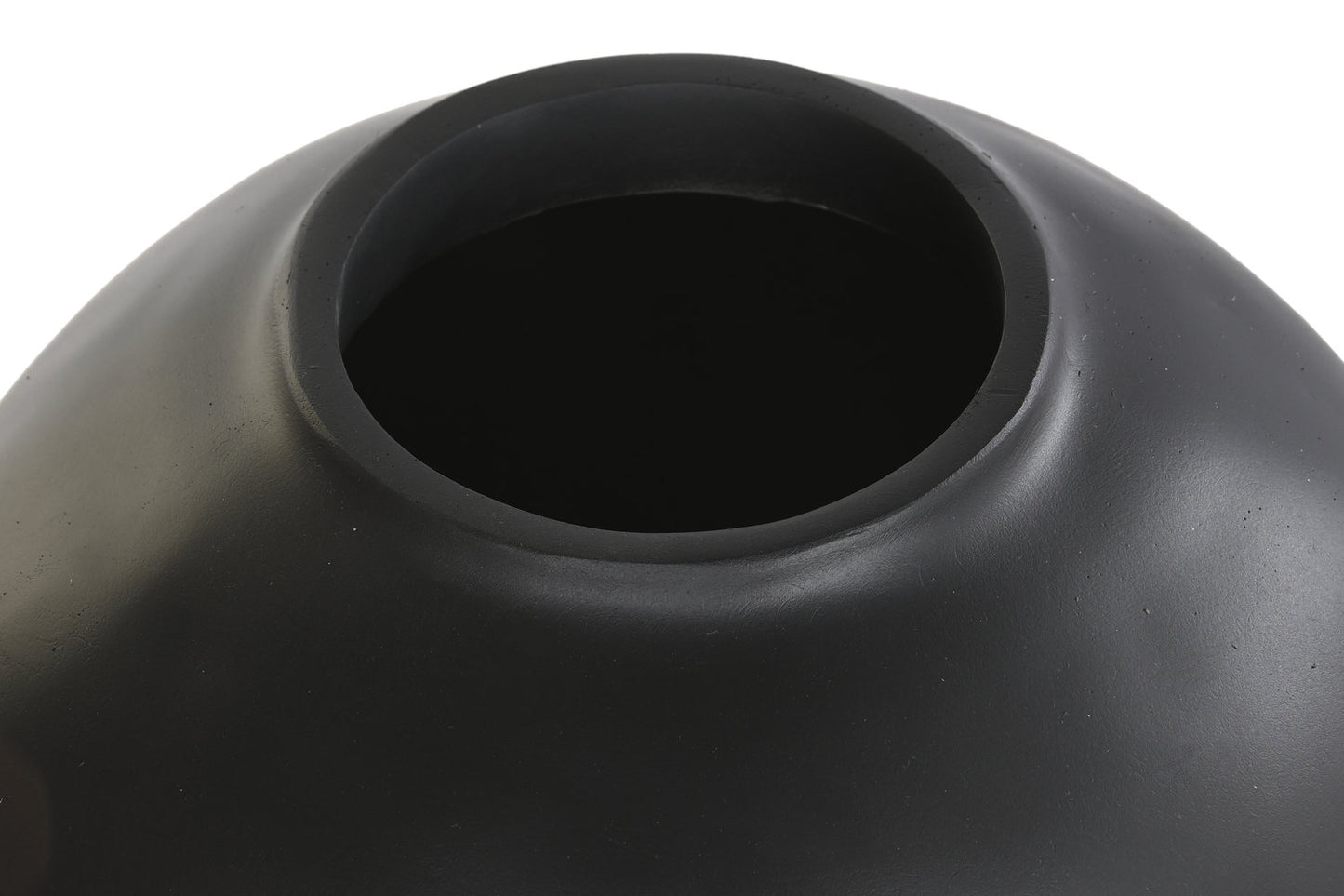 JARRON RESINA 34X34X73:5 MUJER MATE NEGRO