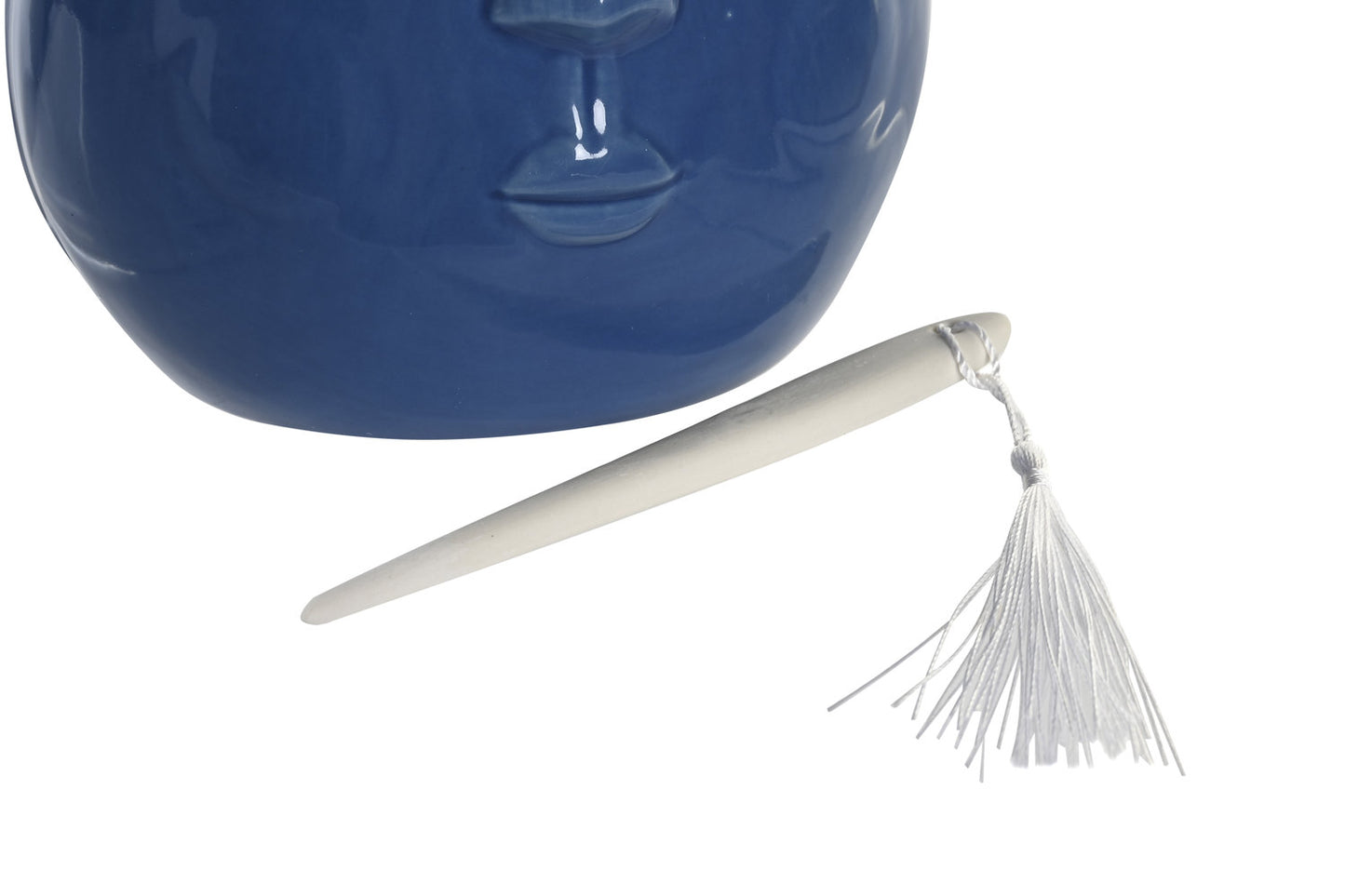 JARRON GRES 14:5X11X16:7 CARA AZUL MARINO