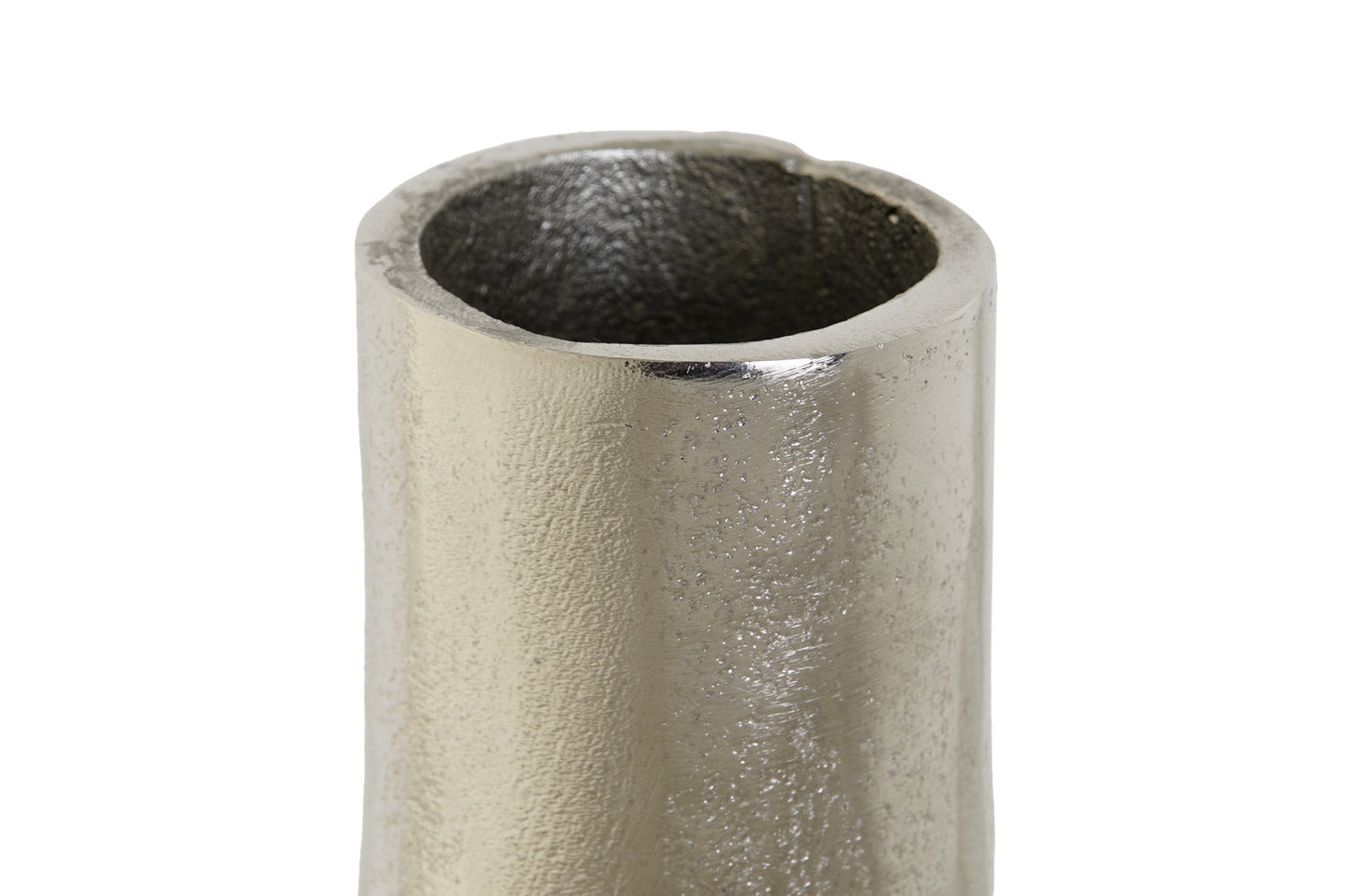 JARRON ALUMINIO 15X15X26 PLATEADO