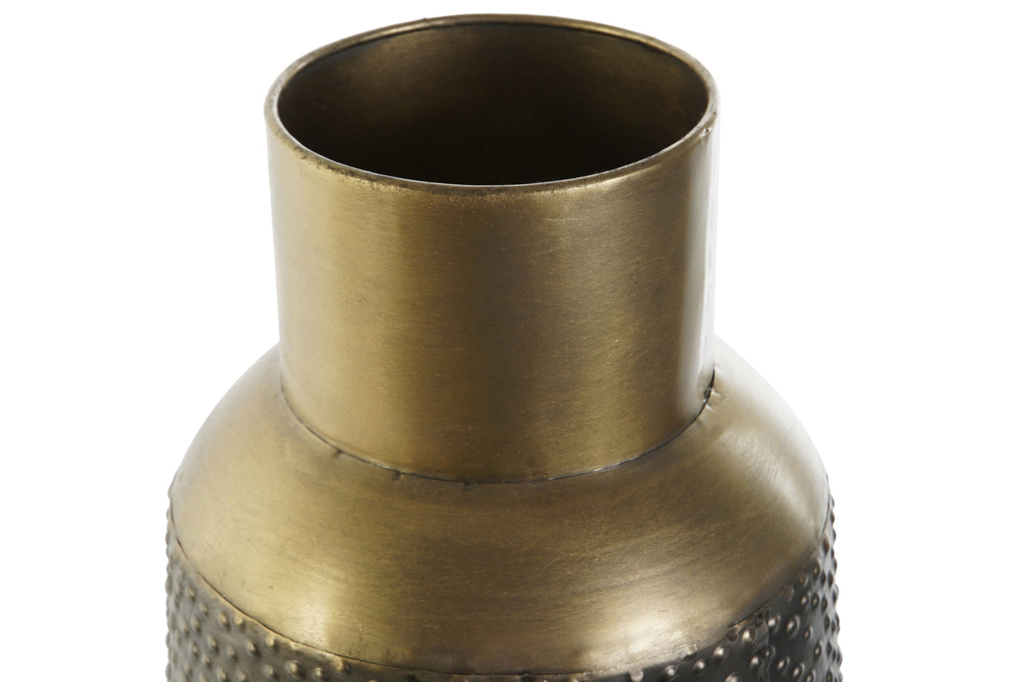 JARRON METAL 25X25X56:5 GRIS OSCURO