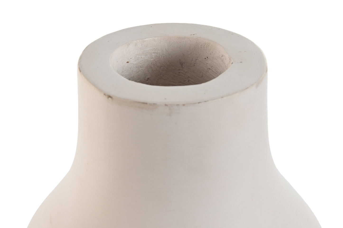 JARRON MANGO 15X15X30 CARA BLANCO