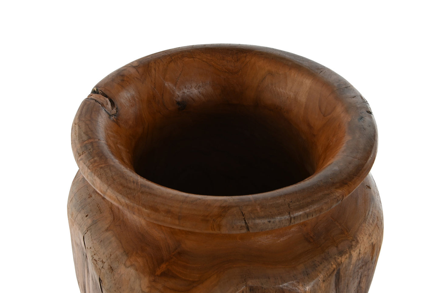 JARRON TECA 34X34X40 NATURAL