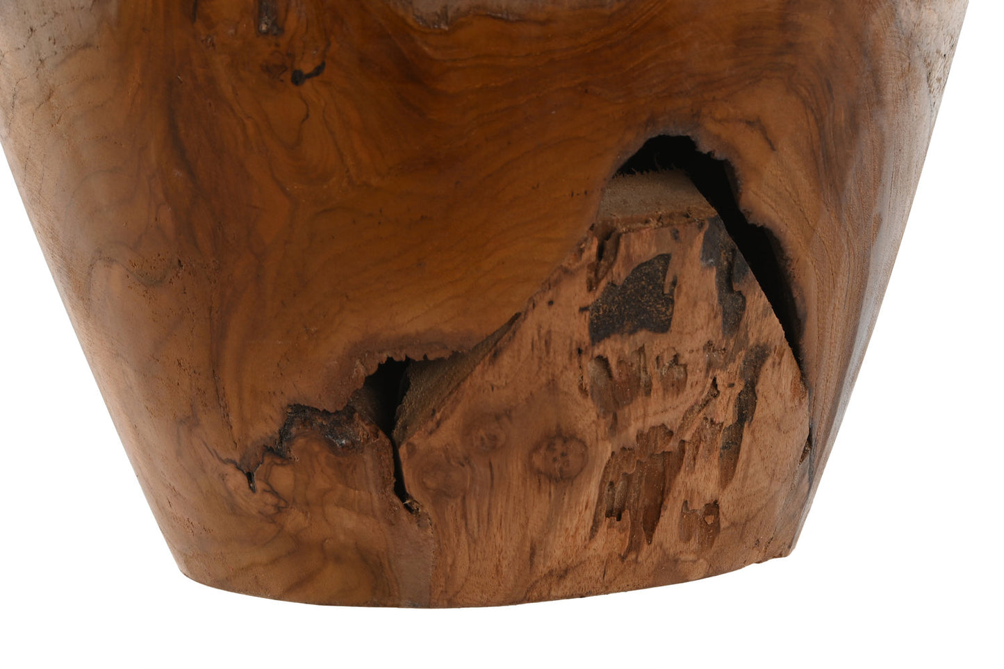 JARRON TECA 34X34X40 NATURAL