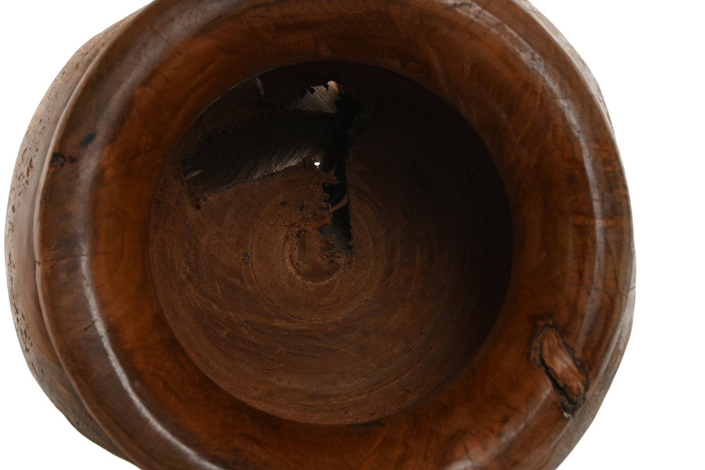 JARRON TECA 34X34X40 NATURAL