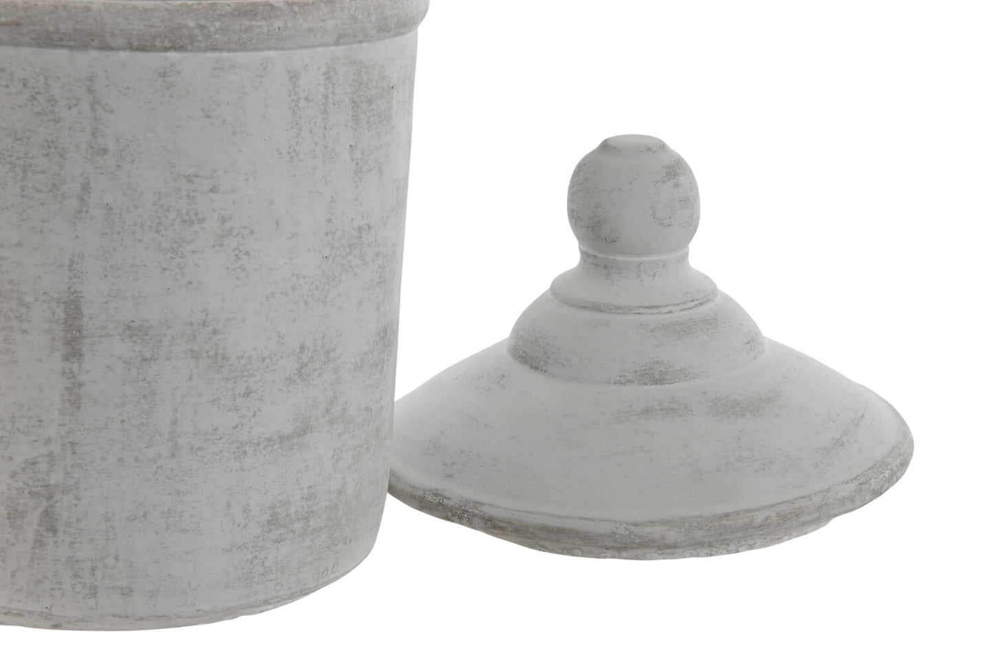 TIBOR CEMENTO 19X19X31 DESGASTADO GRIS