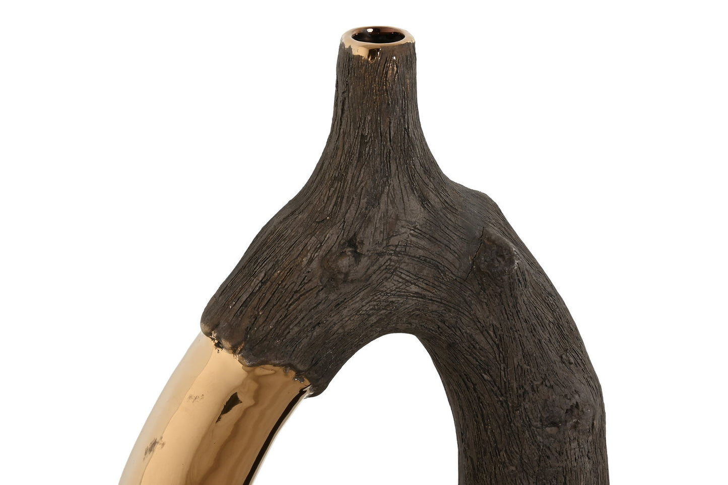 JARRON GRES 20X8X31 MARRON