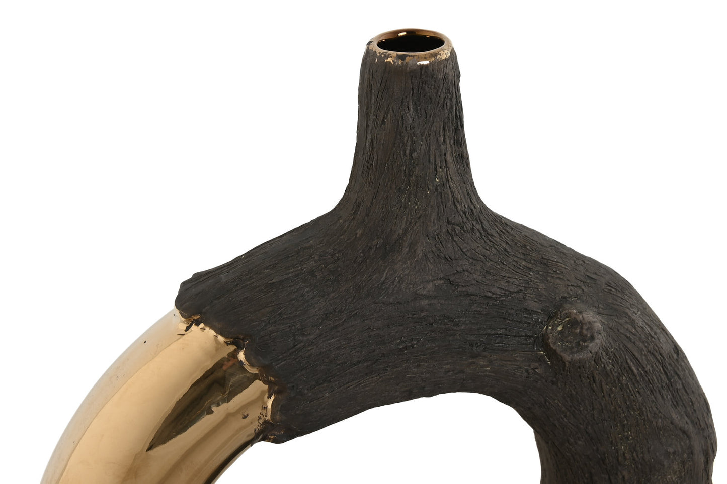 JARRON GRES 29X9X33 MARRON