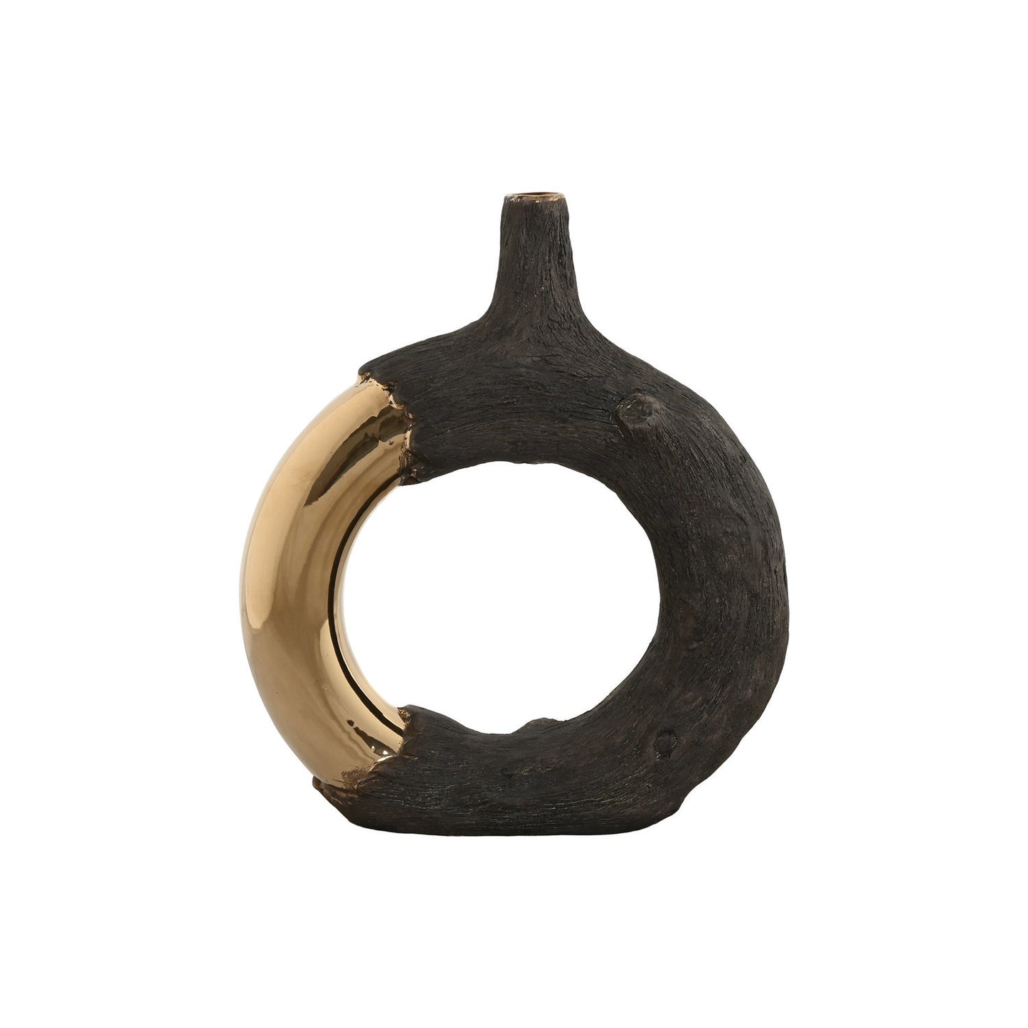 JARRON GRES 29X9X33 MARRON