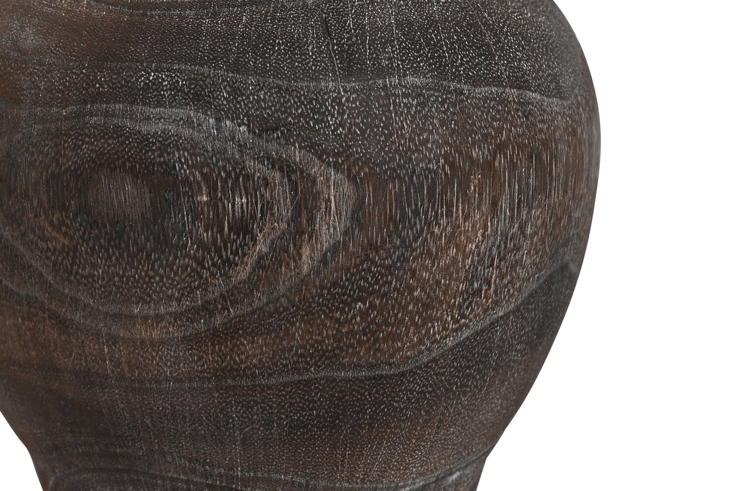 JARRON PAULOWNIA 16X16X24 DESGASTADO GRIS OSCURO